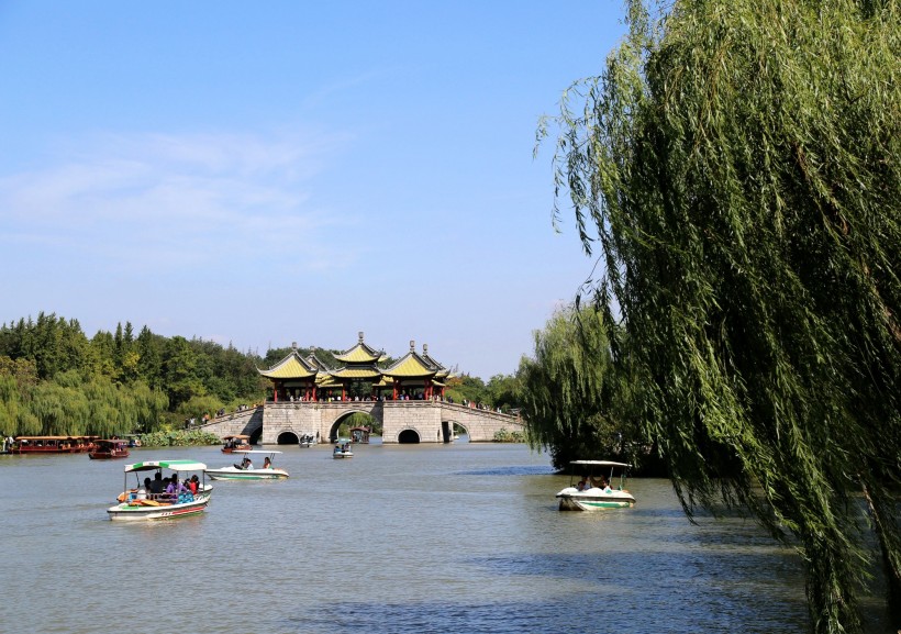 揚(yáng)州,瘦西湖,雙東古街,個(gè)園,千秋粉黛 二日游